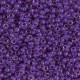 Miyuki seed beads 11/0 - Semi frosted dark lilac lined light amethyst 11-1932